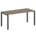Стол письменный Metal System Style БП.СП-4 1600x720x750 (Дуб Наварра/Серый металл)
