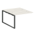 Проходной наборный элемент рабочей станции Metal System Style БО.ПРС-СП-2.2 1200x1475x750 (Дуб Наварра/Серый металл)