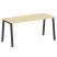 Стол письменный Metal System Style БА.СП-4 1600x720x750 (Дуб Наварра/Серый металл)