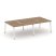 Рабочая станция 2-х сторонняя SN-5A.DRS-031 (1960х1232х750) (Тиквуд Светлый/Металл Антрацит)
