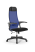 Кресло для руководителя Метта Sit 10 B1-111U - X2+UMF(X1) /Ub00/Wh00/U0mL-b(M09.B02.G15.W01) (Синий | Черный)