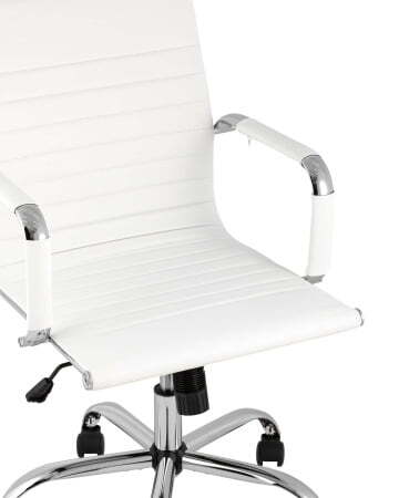 Кресло офисное TopChairs City S белое (City белый)