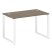 Стол письменный Metal System Style БО.СП-2 1200x720x750 (Дуб Наварра/Серый металл)