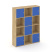 Стеллаж Locker Plus LK.K-006 1188x350x1593 (Дуб Аризона)