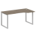 Стол криволинейный левый Metal System Style БО.СА-1 Пр 1600x900x750 (Дуб Наварра/Серый металл)