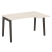 Стол эргономичный правый на деревянных опорах Onix Wood OW.SA-2R 1380x980x750 (Тиквуд Светлый/Дуб Темный)