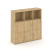 Стеллаж Locker Plus LK.K-003 1188x350x1203 (Дуб Аризона)