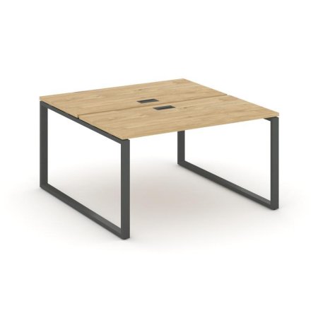 Рабочая станция 2-х сторонняя SN-6O.DRS-001 (980х1232х750) (Тиквуд Светлый/Металл Антрацит)