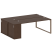 Рабочая станция с шкафом-купе на О-образном м/к Metal System Style БО.РС-СШК-1.5 Т 2210x1475x750 (Дуб наварра/Серый металл)