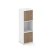 Стеллаж Locker Plus LK.K-001 408x350x1203 (Дуб Аризона)
