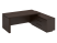 Стол руководителя на опорной тумбе Mark МК 136 2050x1800x760 (Дуб валенсия)