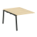 Проходной наборный элемент рабочей станции Metal System Style БА.ПРС-СП-2.1 1000x1475x750 (Дуб Наварра/Серый металл)
