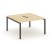 Рабочая станция 2-х сторонняя SN-5P.DRS-001 (980х1232х750) (Тиквуд Светлый/Металл Антрацит)