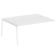 Проходной наборный элемент рабочей станции Metal System Style БА.ПРС-СП-2.5 1800x1475x750 (Дуб Наварра/Серый металл)