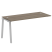Проходной наборный элемент рабочей станции Metal System Style БА.ПРС-СП-1.4 1600x720x750 (Дуб Наварра/Серый металл)