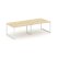 Стол переговорный SN-4O.SPRG-044 (3160х1180х750) (Тиквуд Светлый/Металл Антрацит)