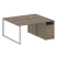 Рабочая станция Metal System Style БО.РС-СТП-2.2 1612x1475x750 (Дуб Наварра/Серый металл)