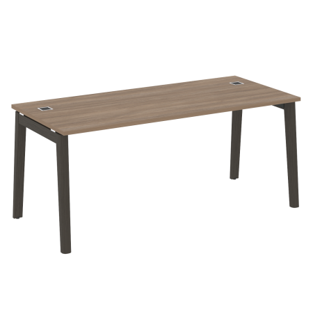 Стол руководителя на деревянных опорах Onix Wood Direct OW.SRR-5.8 1780x800x750 (Дуб Аризона/Дуб Темный)