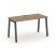 Стол письменный SN-5A.SP-002 (1180х600х750) (Тиквуд Светлый/Металл Антрацит)