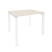 Стол рабочий на П-образном м/к Onix O.MP-SP-1.8 980x800x750 (Тиквуд Темный/Белый Металл)