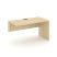 Стол-приставка к опорным элементам SN-D.OPRS-014(L) (1580х700х750) (Тиквуд Светлый/Антрацит)