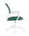 Кресло офисное TopChairs ST-BASIC-W зеленый крестовина пластик белый (Компьютерное кресло ST-BASIC-W зеленый)