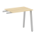 Приставной элемент Metal System Style БА.ПР-2 800x600x750 (Дуб Наварра/Серый металл)