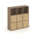 Стеллаж Locker Plus LK.K-003 1188x350x1203 (Дуб Аризона)