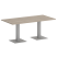 Стол прямоугольный VR.SP-5-180.2 1800x900x750 (Серый/Белый Металл)