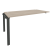 Наборный элемент рабочей станции на П-образном м/к Onix O.MP-1.NRS-4.8 1580x800x750 (Тиквуд Темный/Белый Металл)