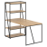 Стол компьютерный LOFTIS LMST 1515 1560х842х1517 (Дуб БофордЧерный)