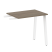 Приставной элемент Metal System Style БА.ПР-2 800x600x750 (Дуб Наварра/Серый металл)