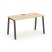 Стол письменный SN-6A.SP-011 (980х700х750) (Тиквуд Светлый/Металл Антрацит)