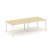 Стол переговорный SN-5P.SPRG-044.3 (3160х1180х750) (Тиквуд Светлый/Металл Антрацит)