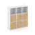 Стеллаж Locker Plus LK.K-003 1188x350x1203 (Дуб Аризона)