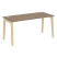 Стол рабочий на деревянных опорах Onix Wood OW.SP-4.7 1580x720x750 (Тиквуд Светлый/Дуб Темный)