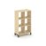 Каркас стеллажа 3 яруса SN.KS-320 (754х400х1248) (Антрацит/Тиквуд Светлый/Металл Антрацит)