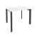 Стол рабочий на П-образном м/к Onix O.MP-SP-1.7 980x720x750 (Тиквуд Темный/Белый Металл)