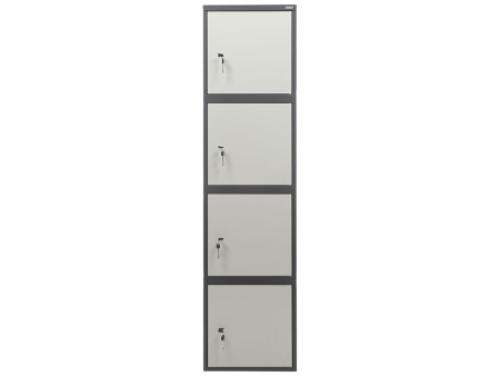 Бухгалтерский шкаф AIKO SL- 185/4 (Серый)