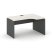 Стол рабочий эргономичный SN-D.SPA-011(R) (1380х700/980х750) (Тиквуд Светлый/Антрацит)