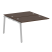 Проходной наборный элемент рабочей станции Metal System Style БА.ПРС-СП-2.2 1200x1475x750 (Дуб Наварра/Серый металл)