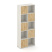 Стеллаж Locker Plus LK.K-008 798x350x1983 (Дуб Аризона)