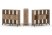 Набор стеллажа 1 сторонний, 3 яруса SN.NS-341 (1488х400х1248) (Белый/Тиквуд Светлый/Металл Антрацит)