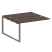 Проходной наборный элемент рабочей станции Metal System Style БО.ПРС-СП-2.3 1400x1475x750 (Дуб Наварра/Серый металл)