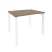 Стол рабочий на П-образном м/к Onix O.MP-SP-1.8 980x800x750 (Тиквуд Темный/Белый Металл)