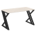 Стол рабочий VR.L-SRZ-3.7 1380x720x750 (Тиквуд Темный/Белый металл)