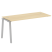 Проходной наборный элемент рабочей станции Metal System Style БА.ПРС-СП-1.4 1600x720x750 (Дуб Наварра/Серый металл)