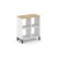 Каркас стеллажа 2 яруса SN.KS-220 (754х400х881) (Антрацит/Тиквуд Светлый/Металл Антрацит)