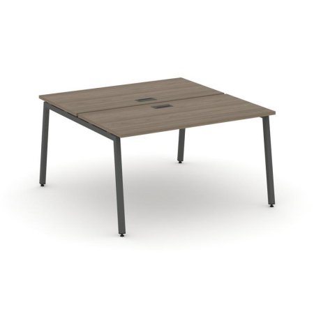 Рабочая станция 2-х сторонняя SN-4A.DRS-001 (980х1232х750) (Вяз Благородный/Металл Антрацит)