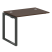 Проходной наборный элемент рабочей станции Metal System Style БО.ПРС-СП-1.1 1000x720x750 (Дуб Наварра/Серый металл)
